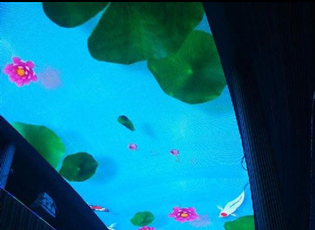 网红天幕,5D矩阵天幕,洪海制造,为未来而来