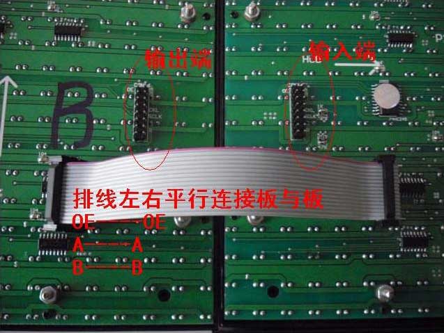 洪海广告led显示屏之连接排线和上下电源线 洪海广告led显示屏之连接排线和上下电源线