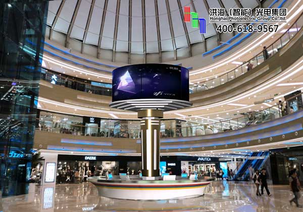 LED旋转屏效果图 LED旋转屏效果图